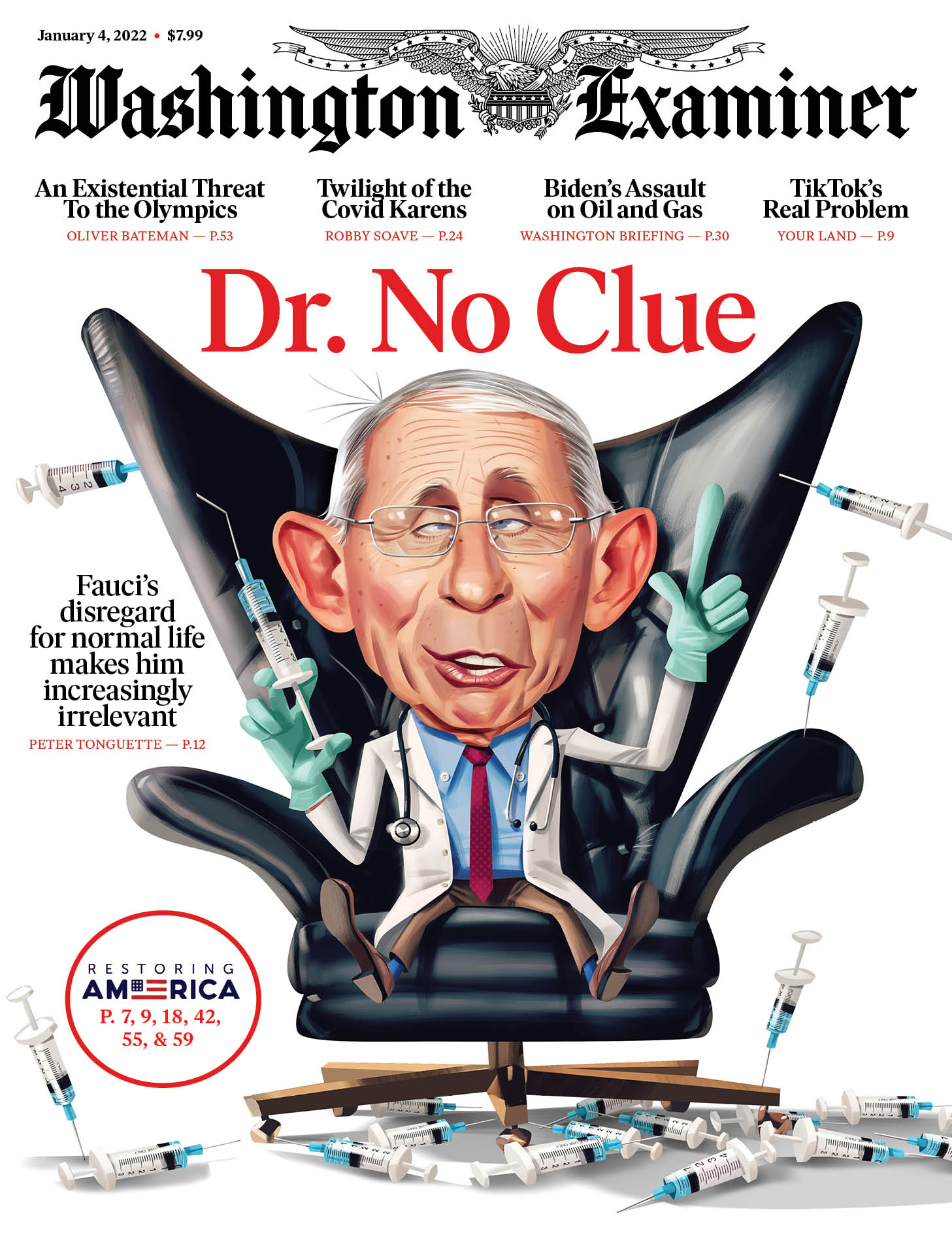 Washington-Examiner January 04, 2022 Issue Cover