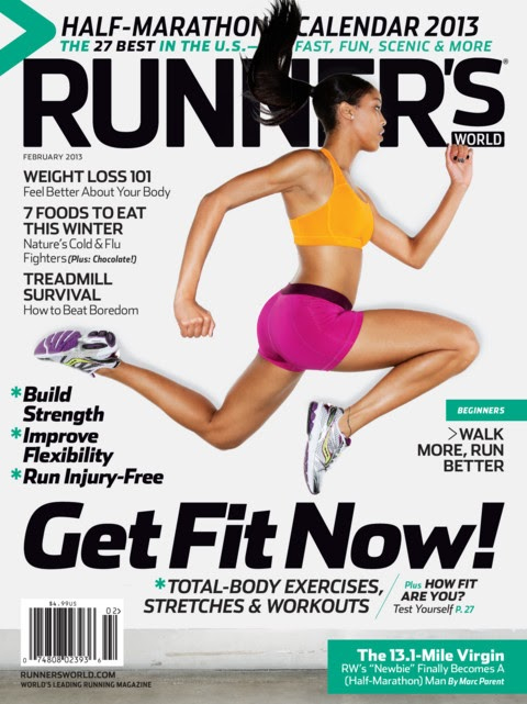 Runners-World February 01, 2013 Issue Cover