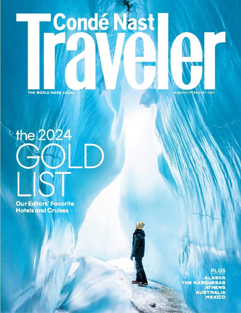 Condé-Nast-Traveler January 01, 2024 Issue Cover