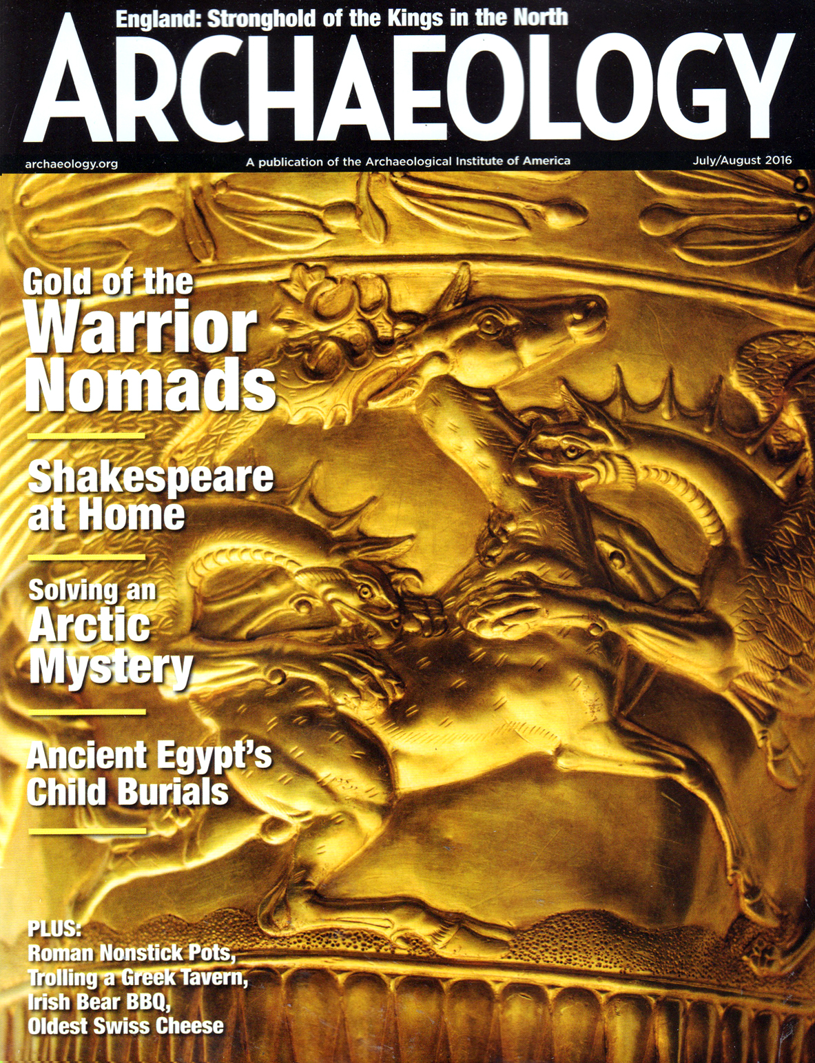 Archaeology July 01, 2016 Issue Cover