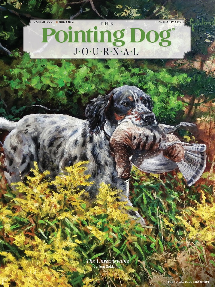The Pointing Dog Journal July 01, 2024 Issue Cover