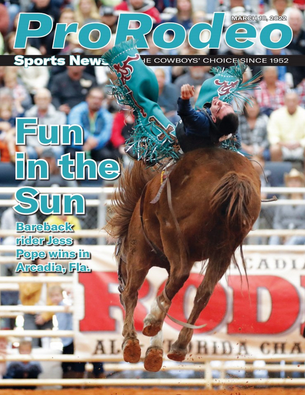 Pro-Rodeo-Sports-News March 18, 2022 Issue Cover