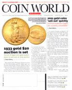 Coin-World-Weekly March 29, 2021 Issue Cover