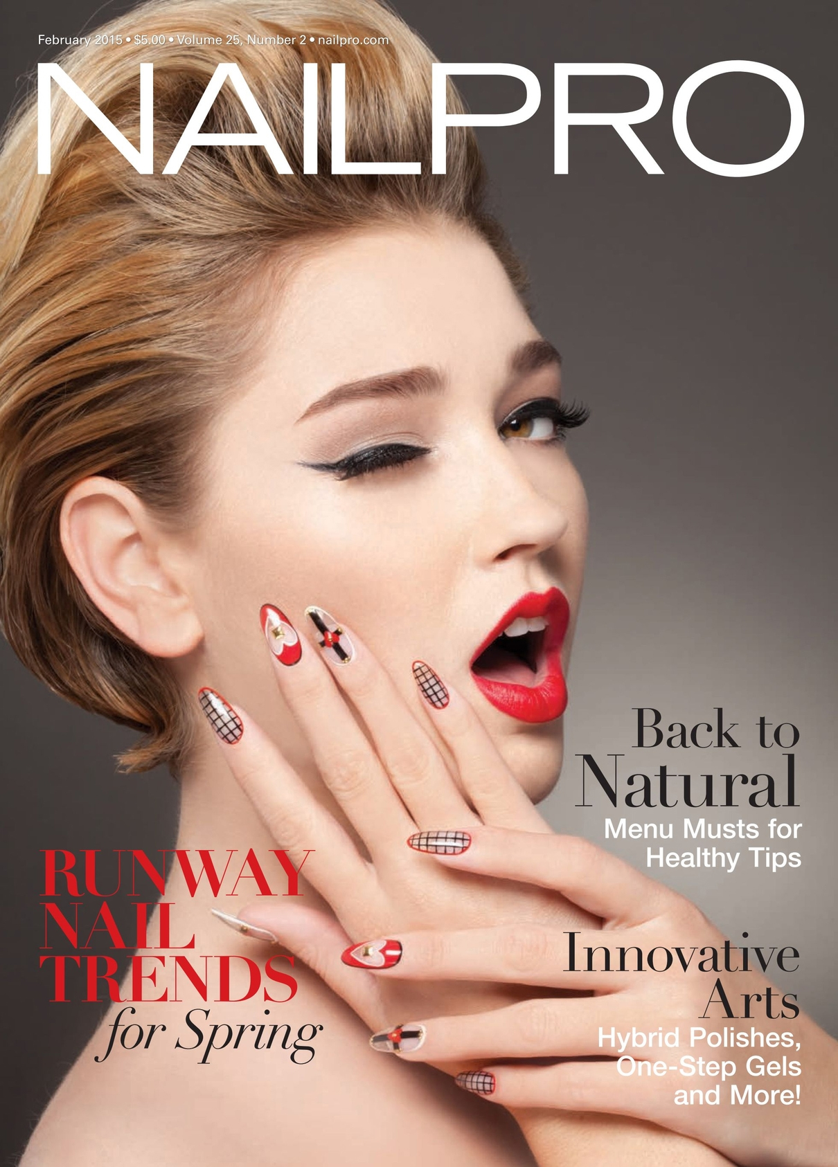 Nailpro February 01, 2015 Issue Cover