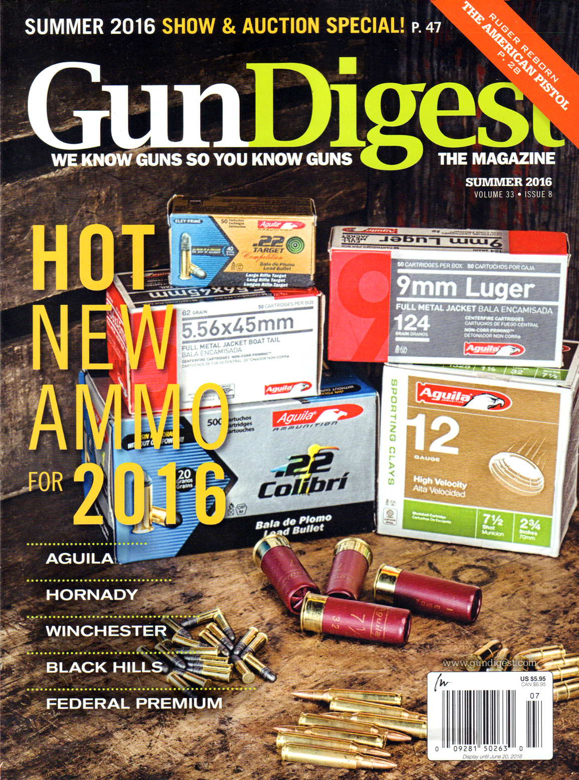Gun-Digest June 01, 2016 Issue Cover