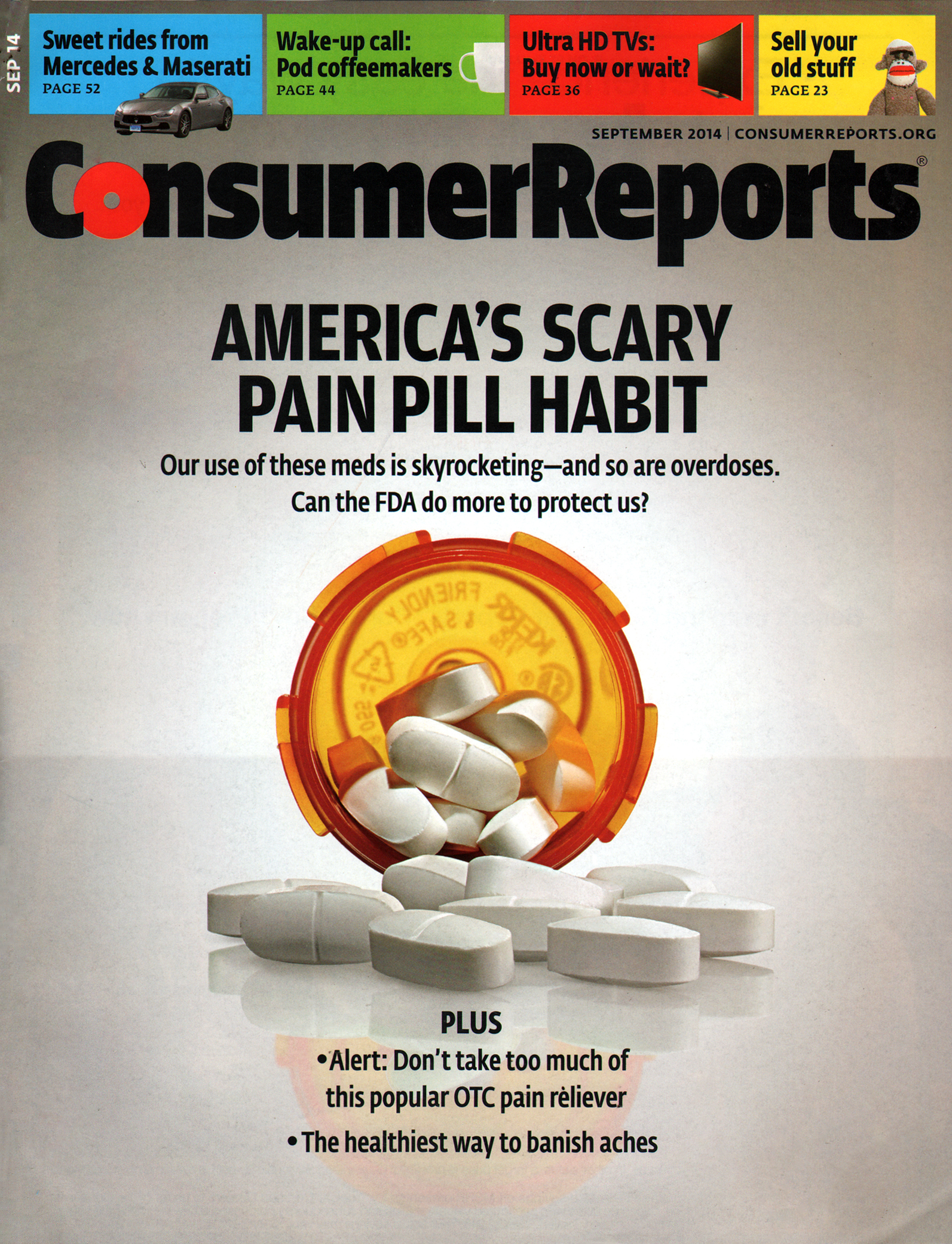 Consumer-Reports September 01, 2014 Issue Cover