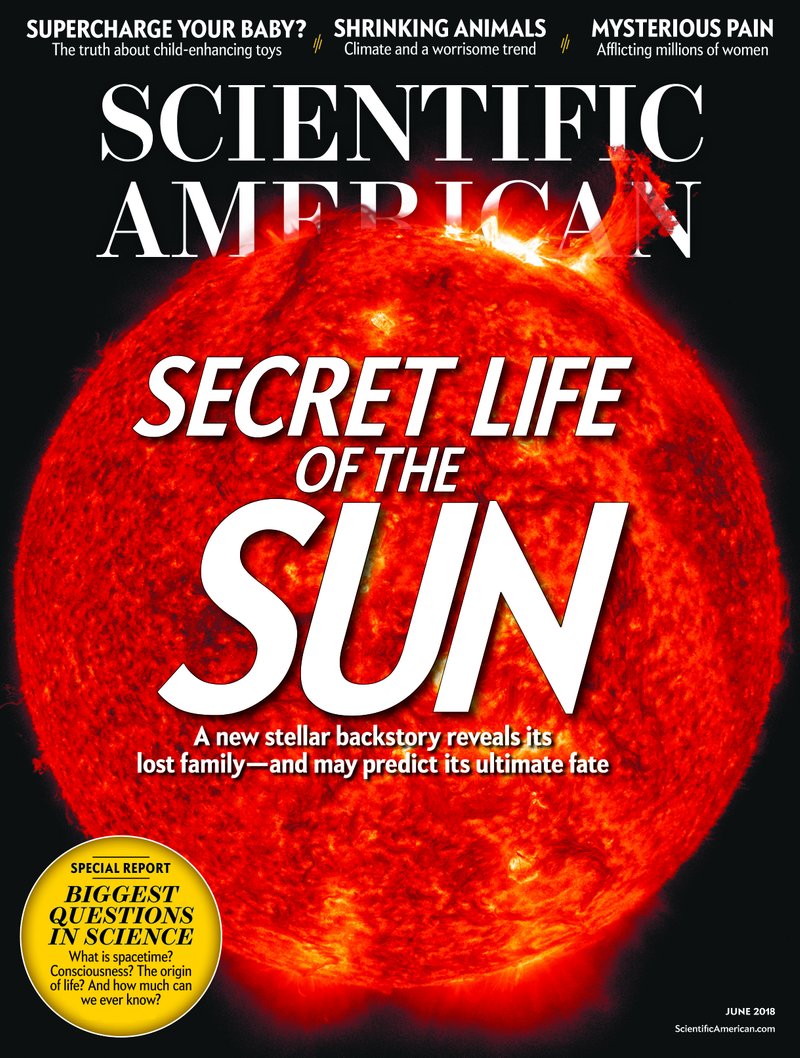Scientific-American June 01, 2018 Issue Cover