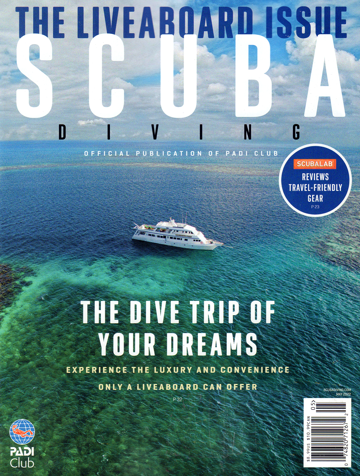 Scuba-Diving May 01, 2022 Issue Cover
