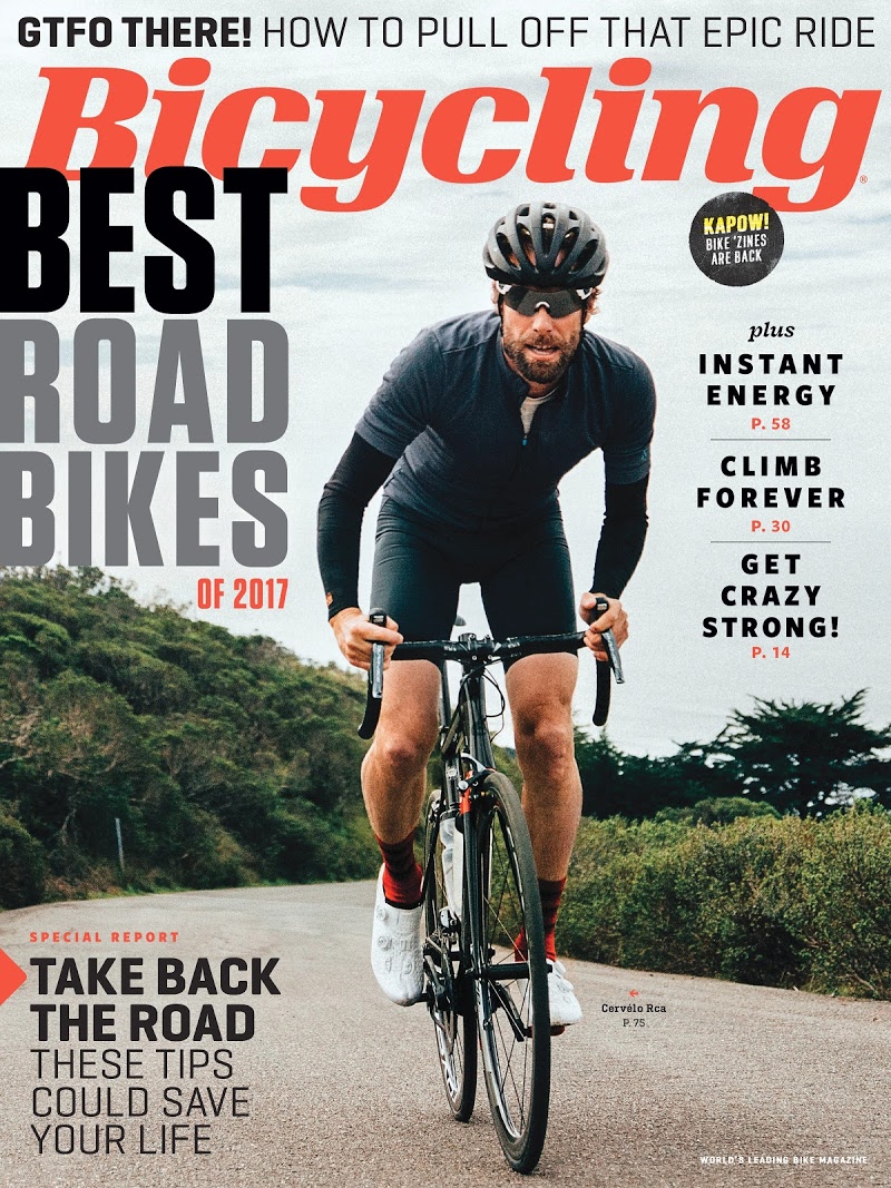 Bicycling June 01, 2017 Issue Cover