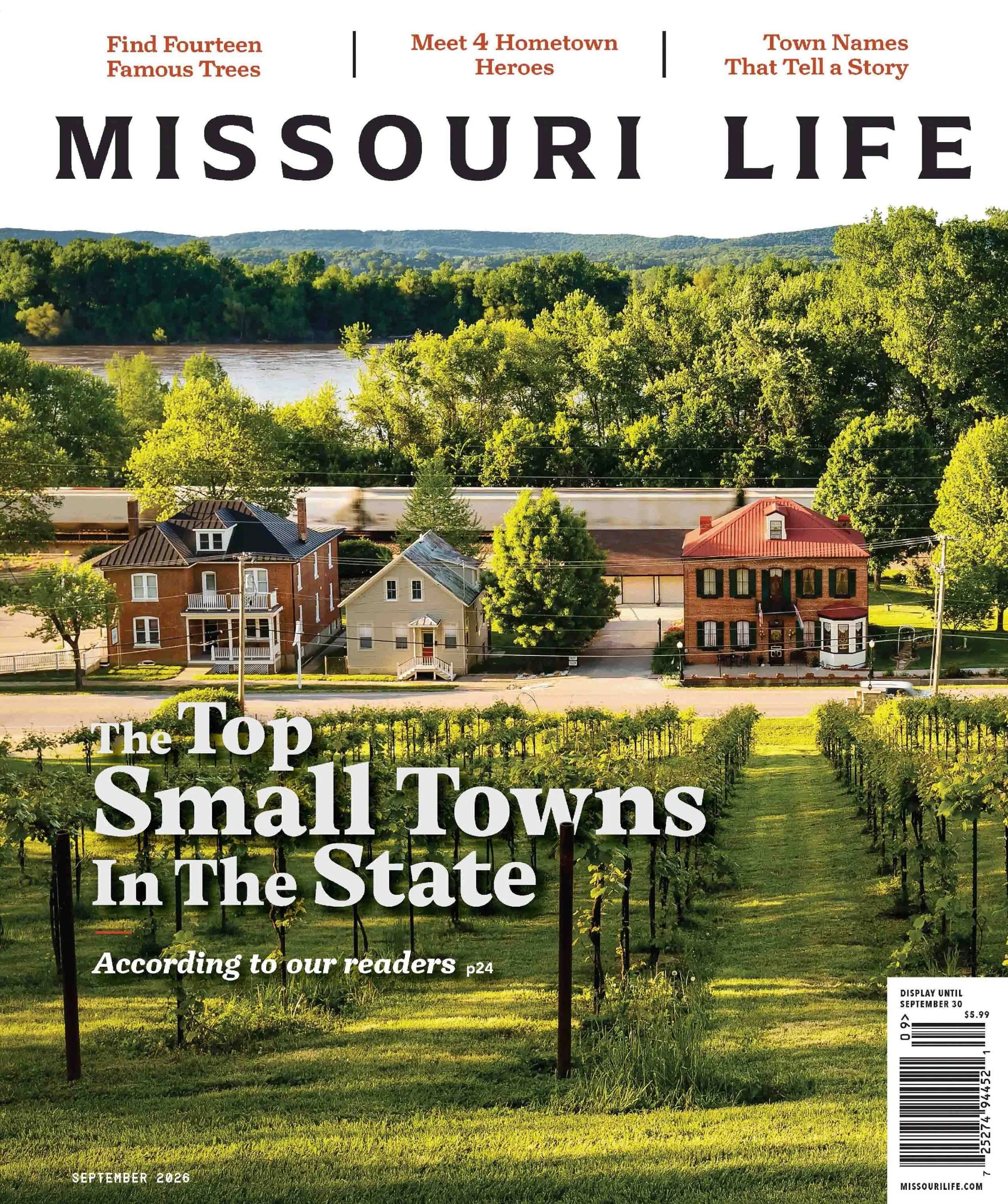 Missouri Life September 01, 2026 Issue Cover