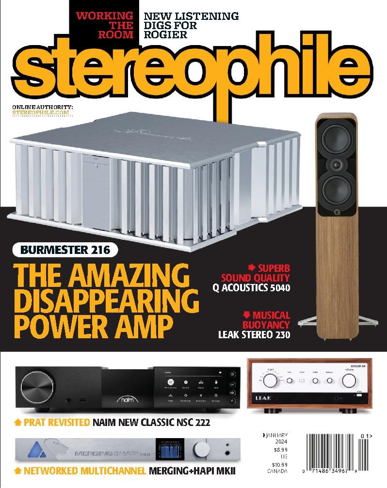 Stereophile January 01, 2024 Issue Cover