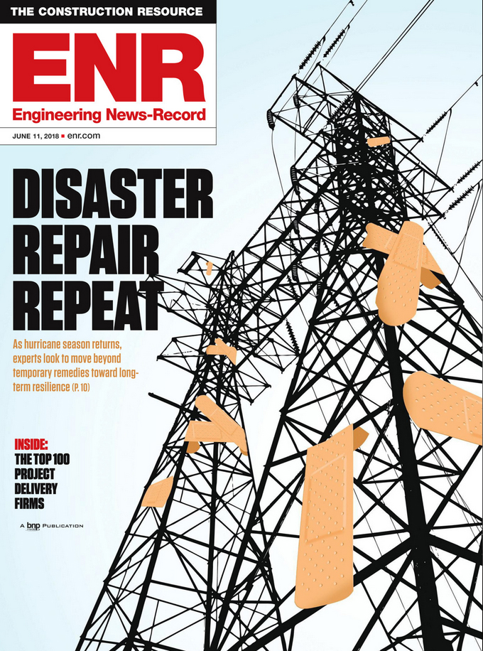 Engineering-News-Record June 11, 2018 Issue Cover