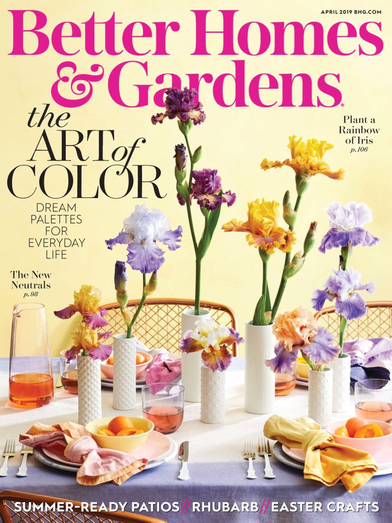 Better-Homes-and-Gardens April 01, 2019 Issue Cover
