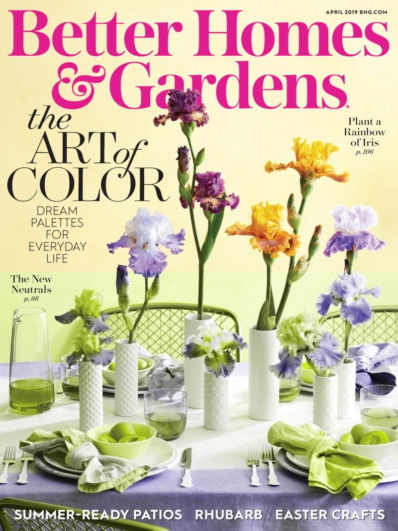 Better Homes & Gardens April 01, 2019 Issue Cover