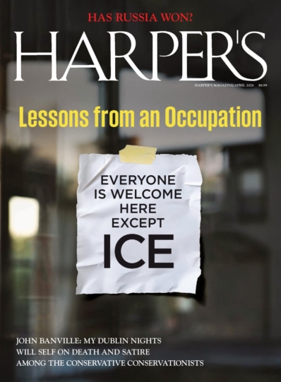 Harper's April 01, 2026 Issue Cover
