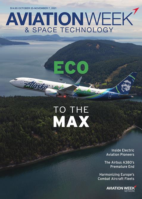 Aviation-Week-and-Space-Technology October 25, 2021 Issue Cover
