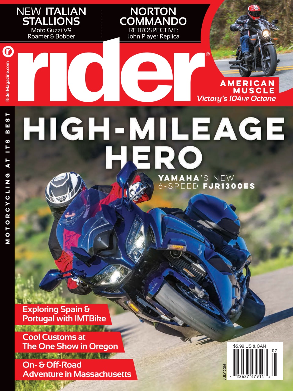 rider July 01, 2016 Issue Cover