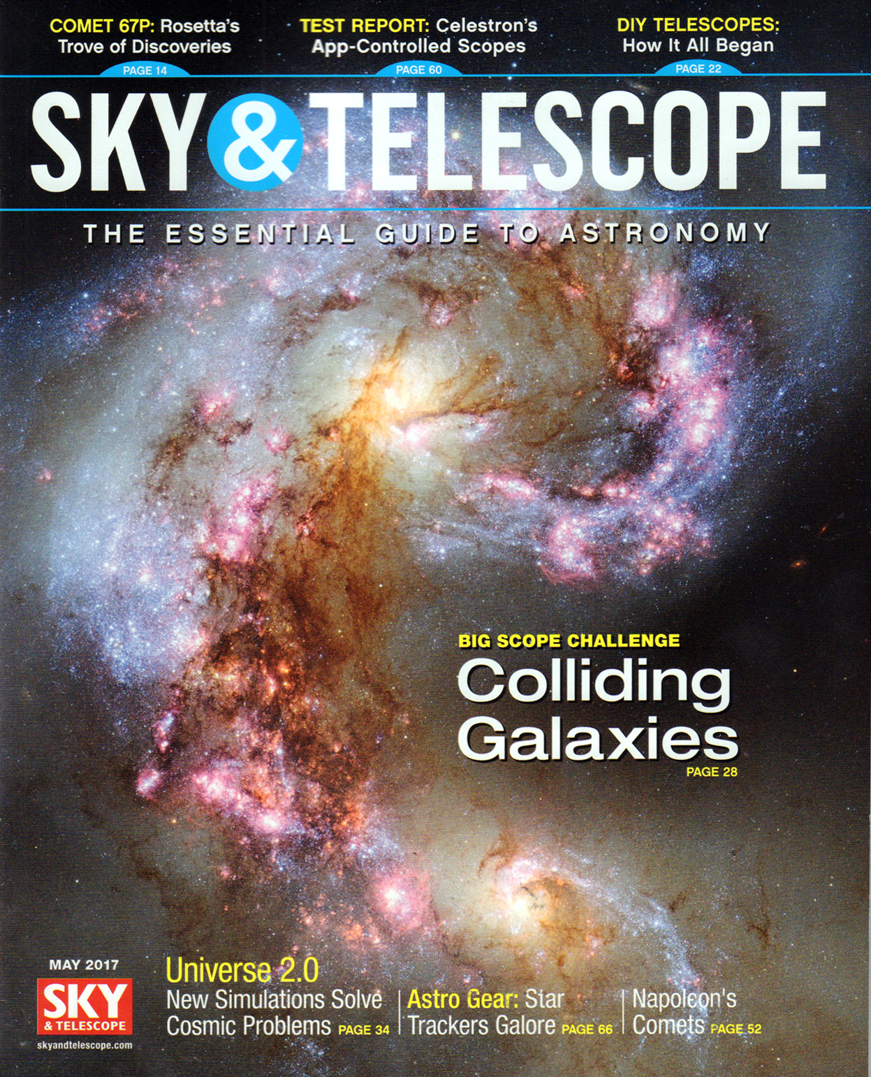 Sky-and-Telescope May 01, 2017 Issue Cover