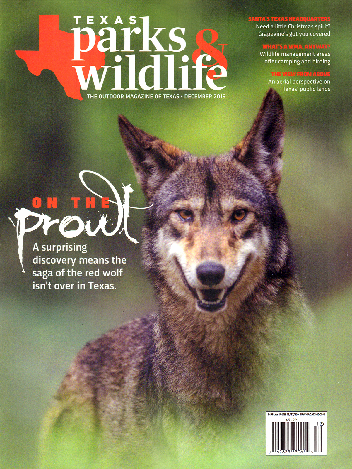Texas-Parks-and-Wildlife December 01, 2019 Issue Cover