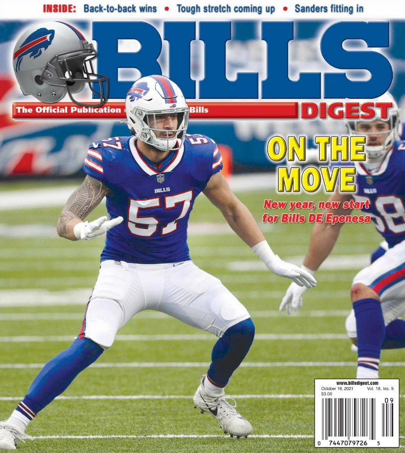 Bills-Digest October 18, 2021 Issue Cover