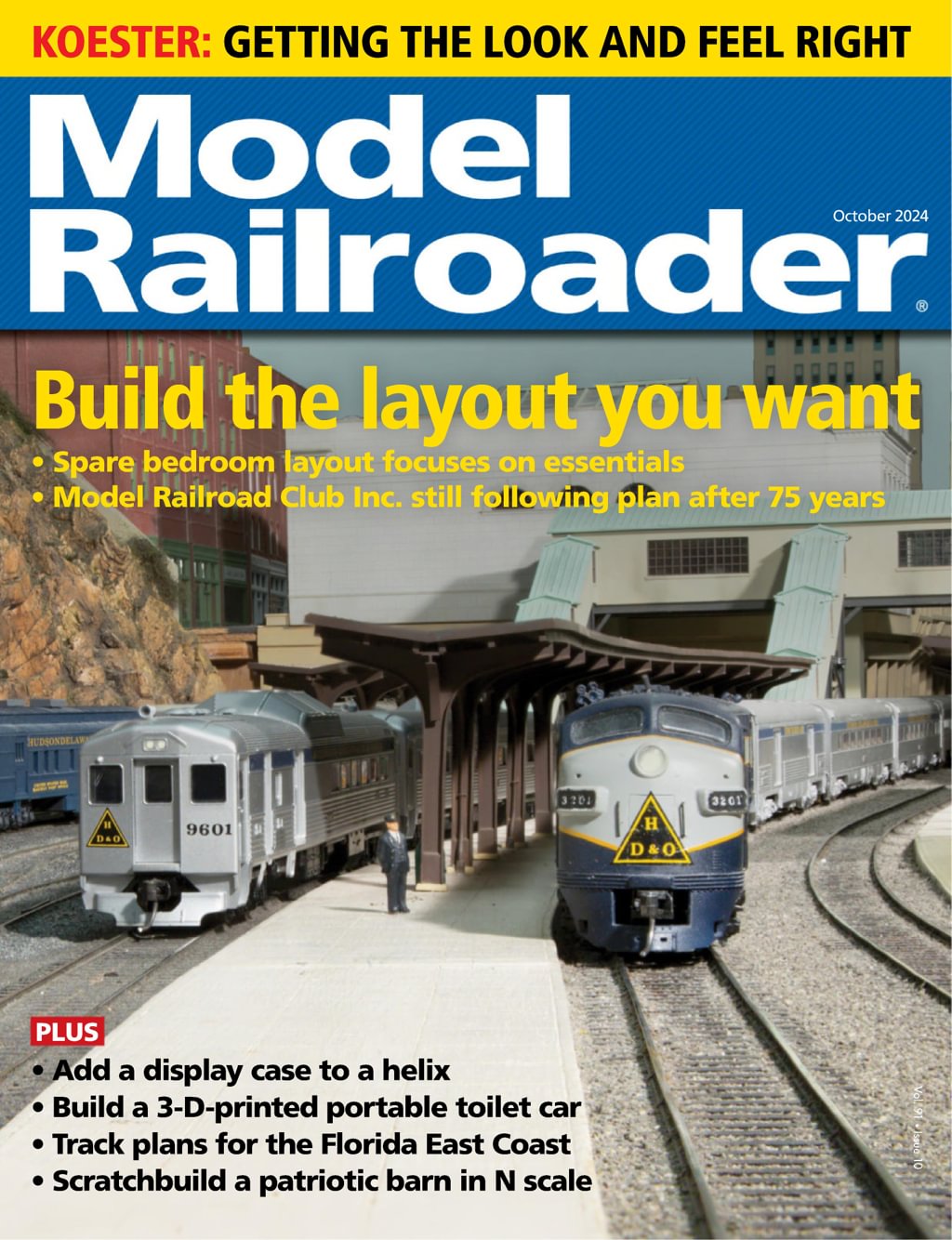 Model-Railroader October 01, 2024 Issue Cover
