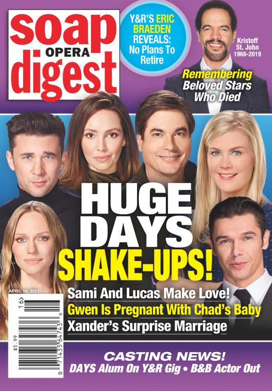 Soap-Opera-Digest April 19, 2021 Issue Cover