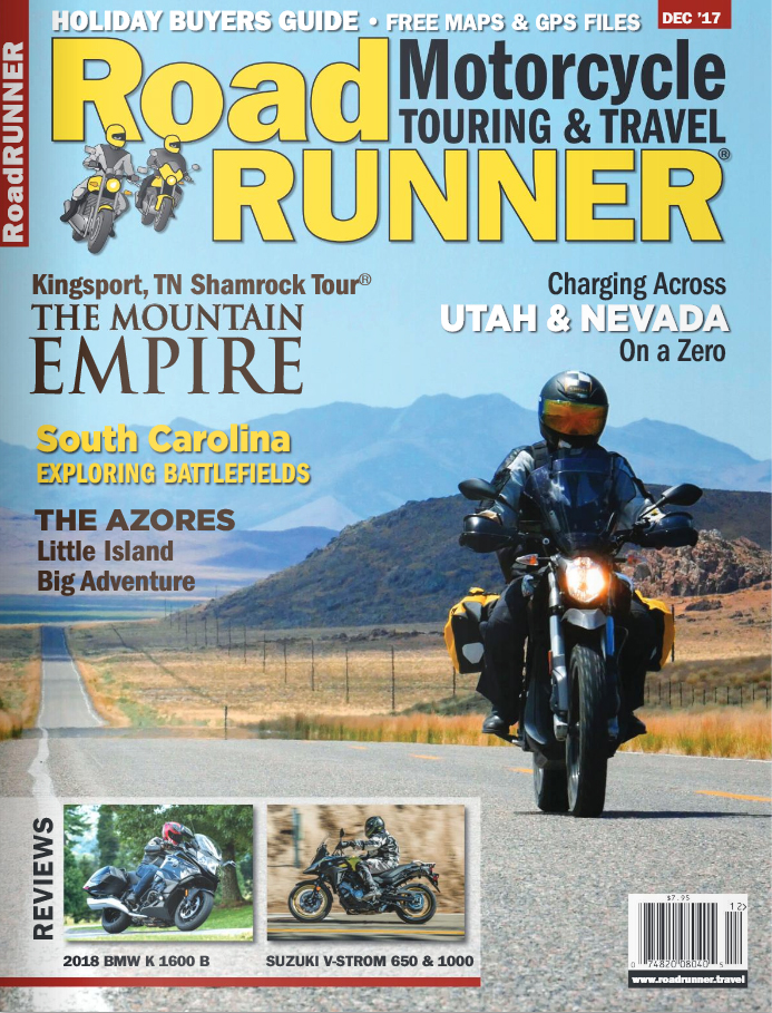 Road-RUNNER-Motorcycle-and-Touring December 01, 2017 Issue Cover