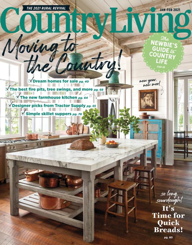 Country-Living January 01, 2021 Issue Cover