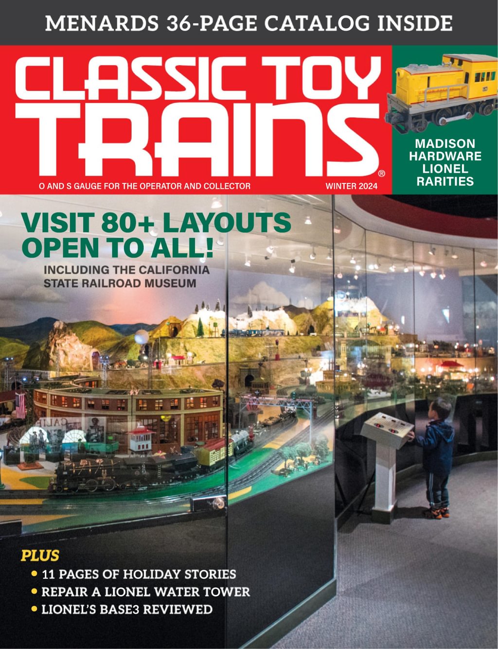 Classic-Toy-Trains December 01, 2024 Issue Cover