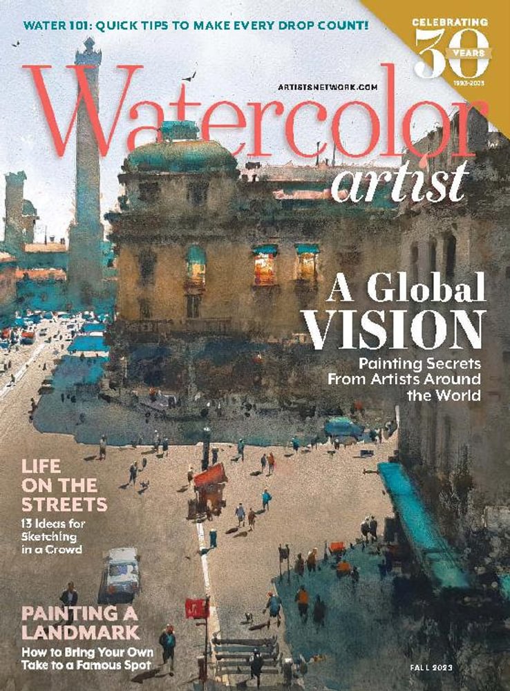Watercolor-Artist September 01, 2023 Issue Cover