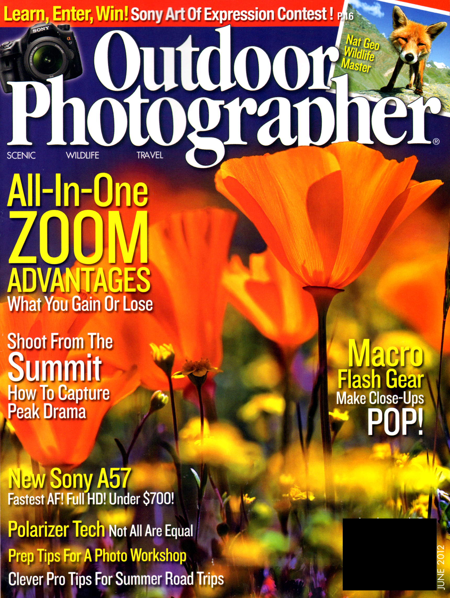 outdoor-photographer June 01, 2012 Issue Cover