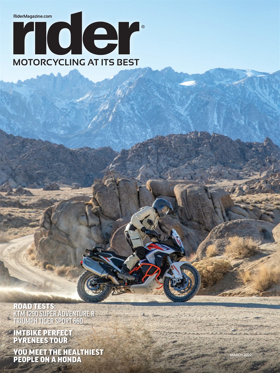 rider March 01, 2022 Issue Cover