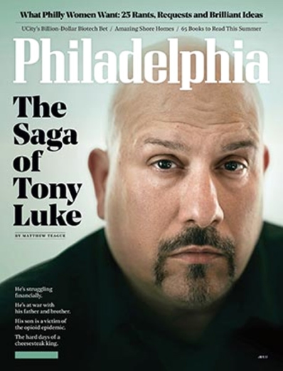 Philadelphia Magazine July 01, 2017 Issue Cover