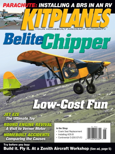 Kit Planes June 01, 2018 Issue Cover