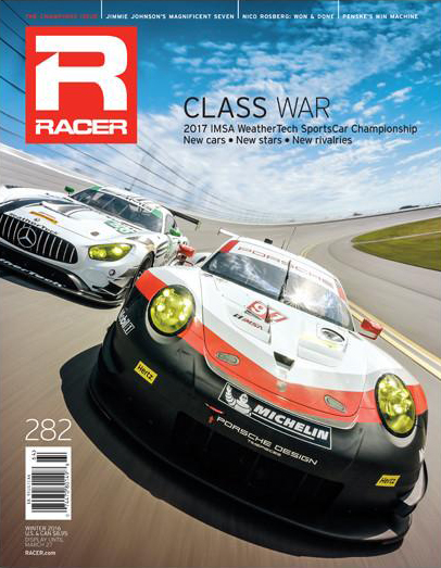 Racer December 01, 2016 Issue Cover