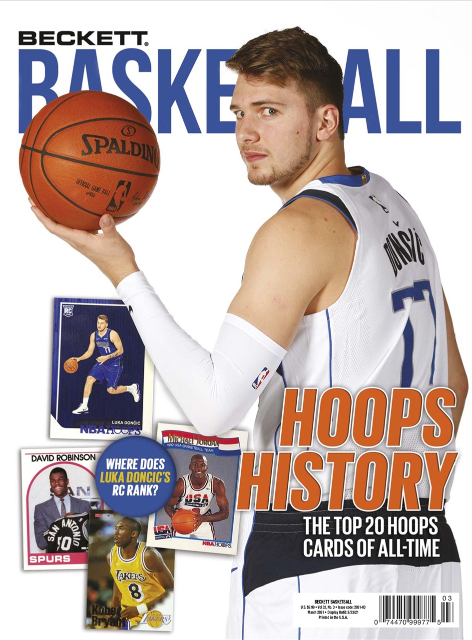 Beckett-Basketball March 01, 2021 Issue Cover