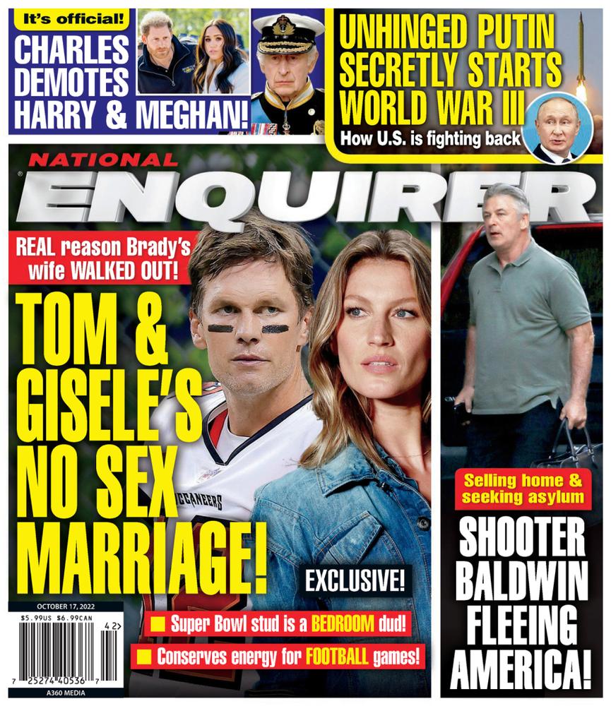 national-enquirer October 17, 2022 Issue Cover
