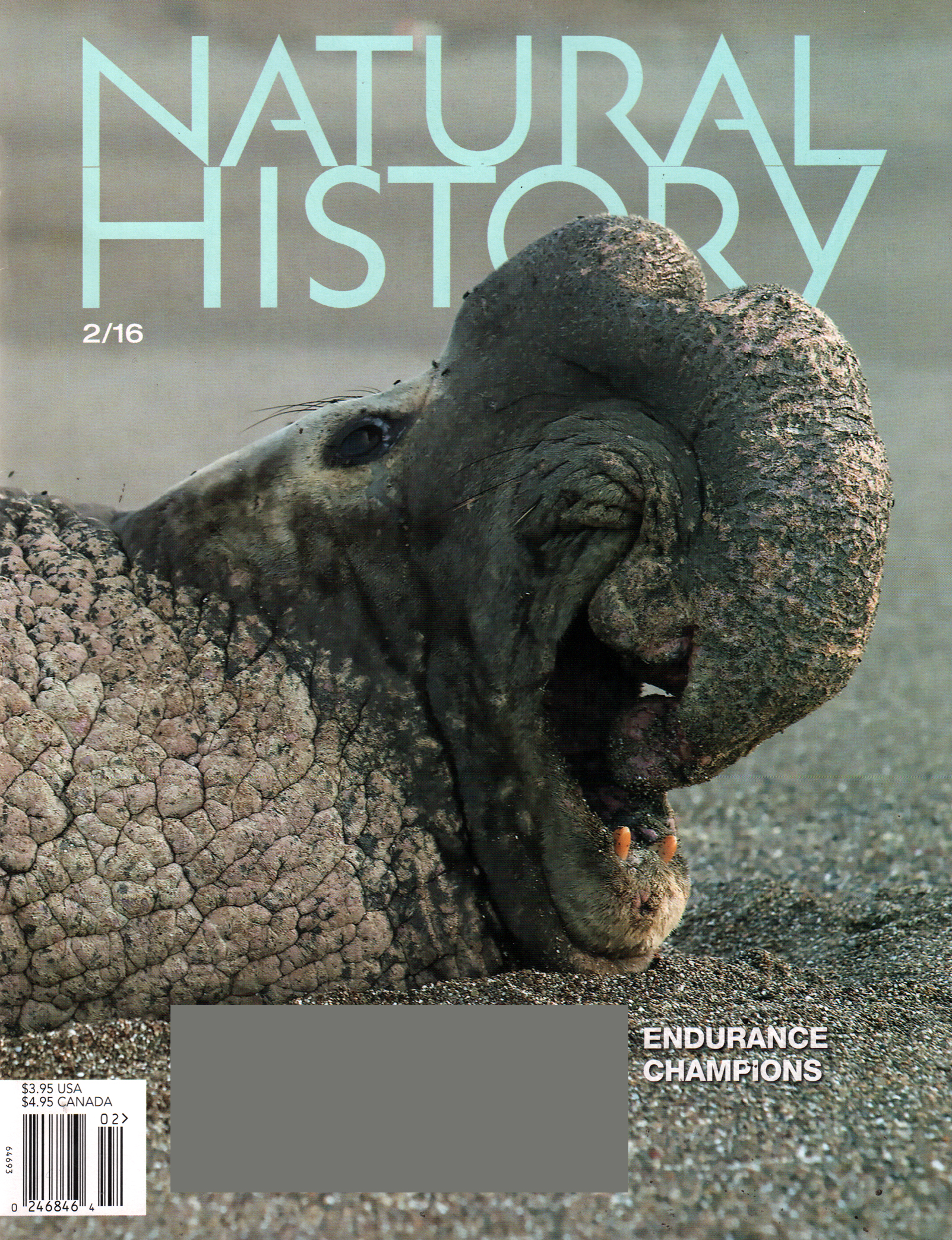 Natural-History February 01, 2016 Issue Cover