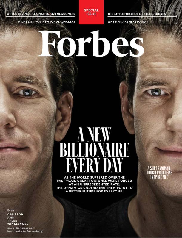 Forbes April 01, 2021 Issue Cover