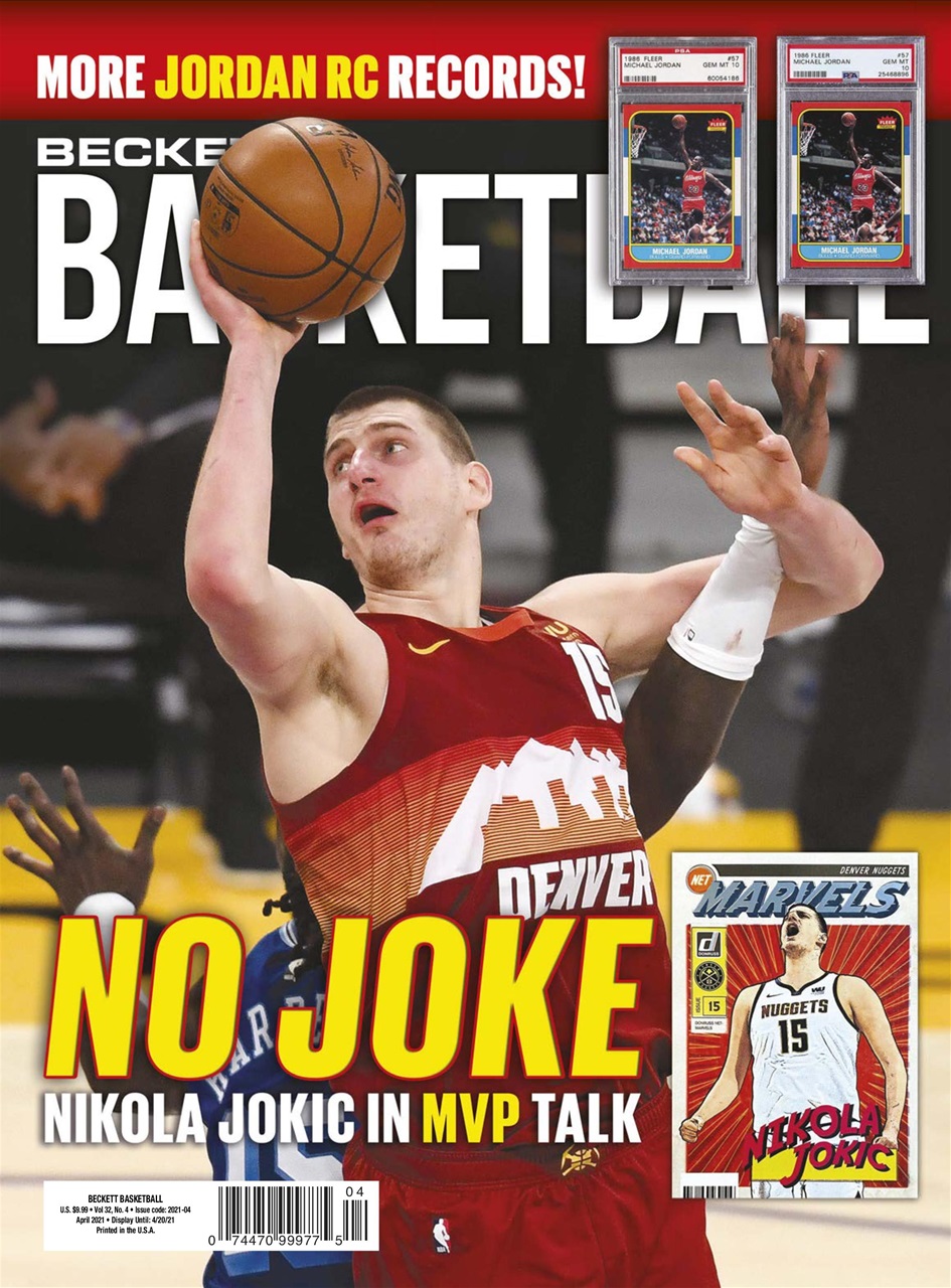 Beckett-Basketball April 01, 2021 Issue Cover
