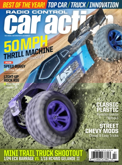 Radio Control Car Action July 01, 2018 Issue Cover