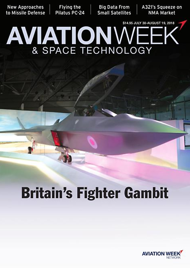 Aviation-Week-and-Space-Technology July 30, 2018 Issue Cover