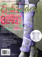 Creative-Machine-Embroidery March 01, 2016 Issue Cover