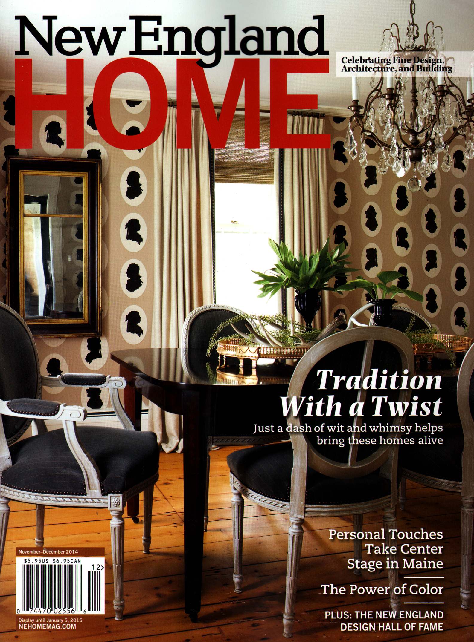 New-England-Home November 01, 2014 Issue Cover