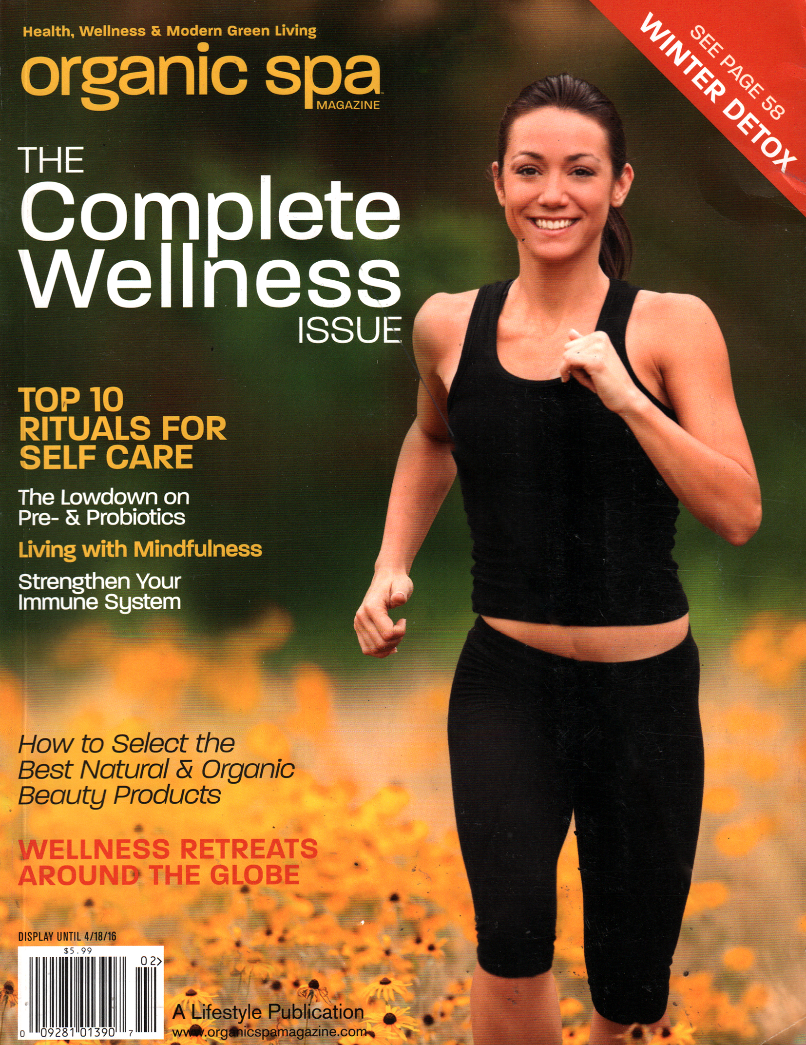 Organic-Spa February 01, 2016 Issue Cover