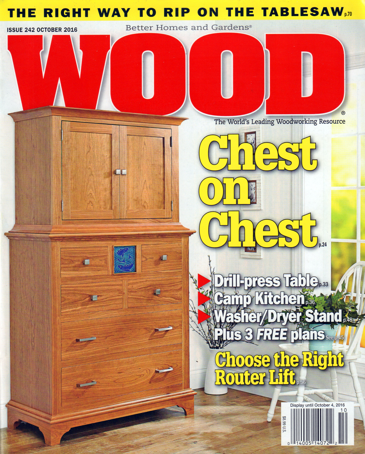 Wood October 01, 2016 Issue Cover