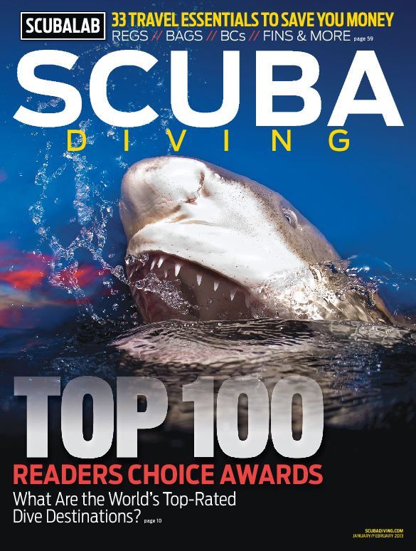 Scuba-Diving January 01, 2013 Issue Cover
