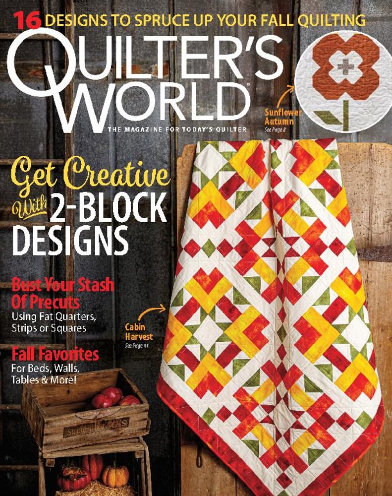 Quilters-World September 01, 2023 Issue Cover