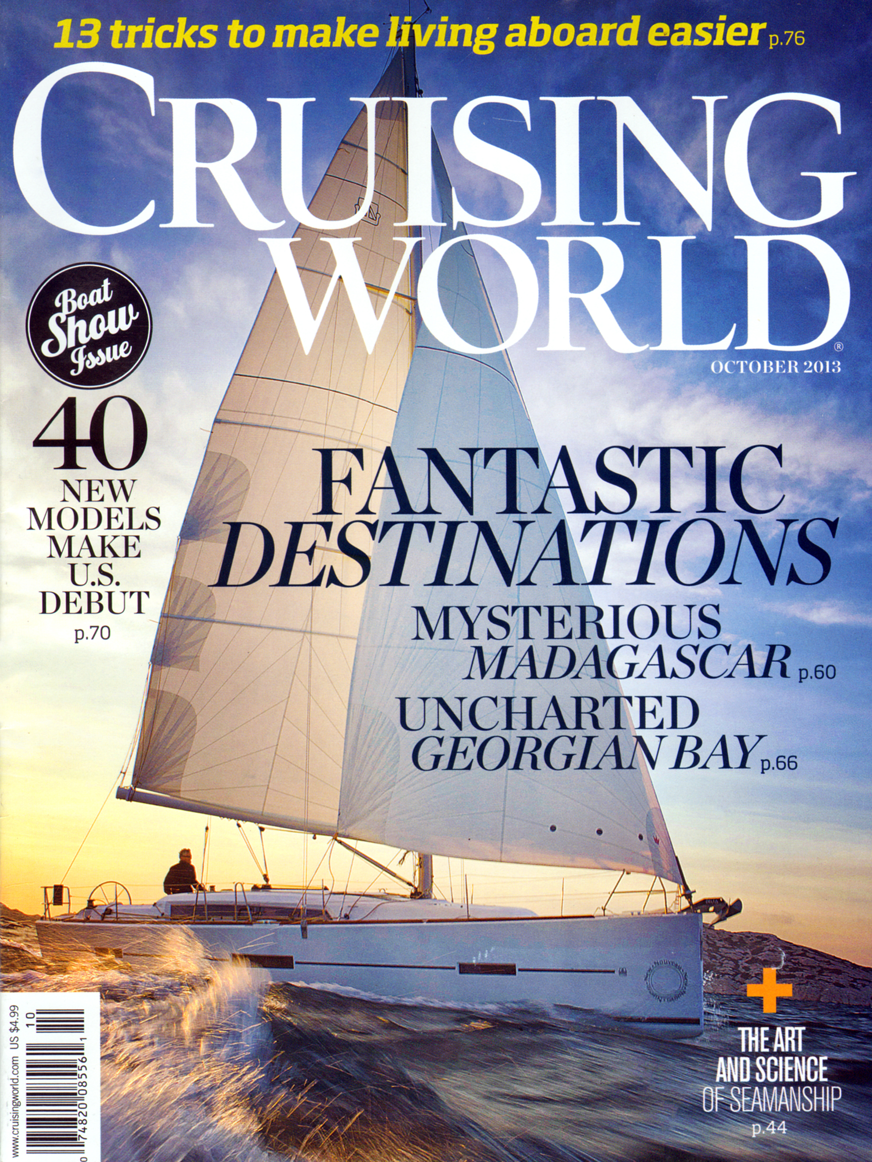 Cruising-World October 01, 2013 Issue Cover