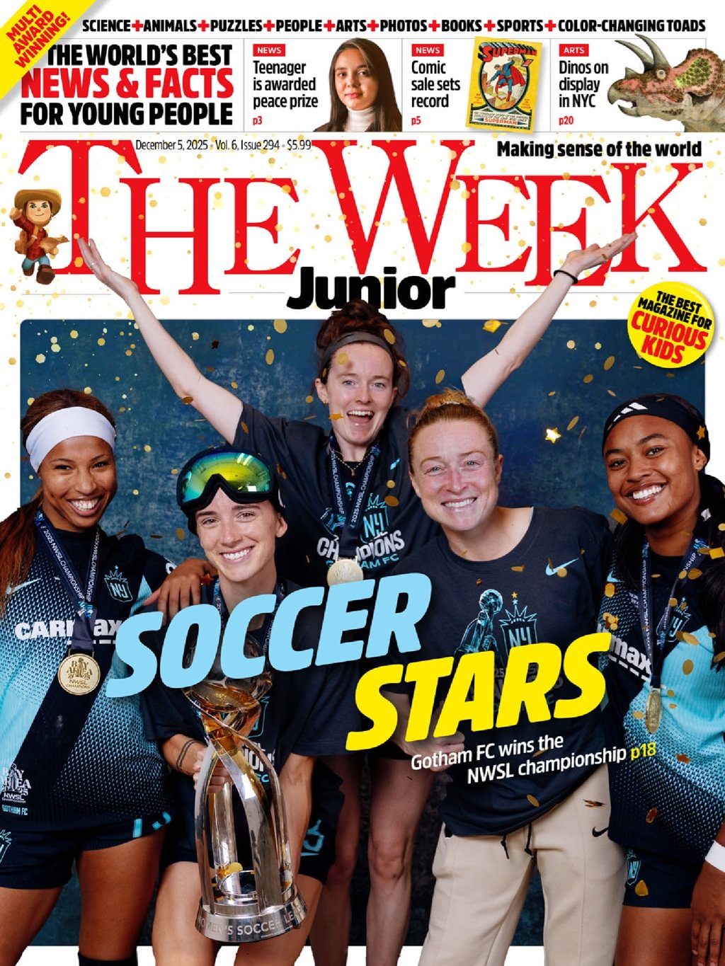 The Week Junior December 05, 2025 Issue Cover